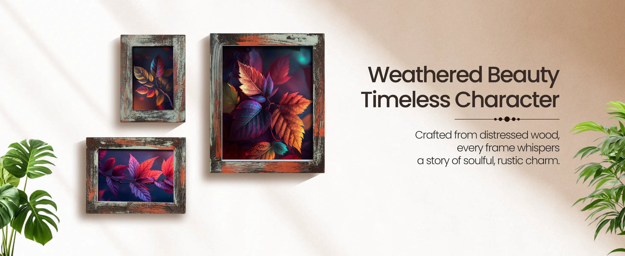 Picture Frame Driftwood Sahara Collection Natural Wood – 3 sizes