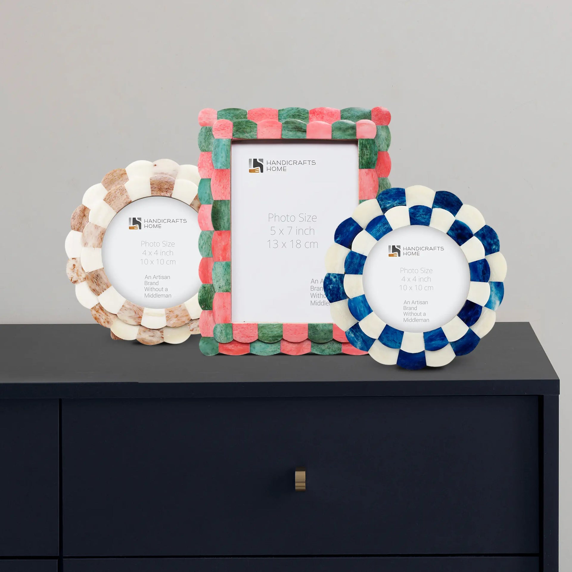 Scalloped Photo Frame Collection - Customize your Perfect Combo