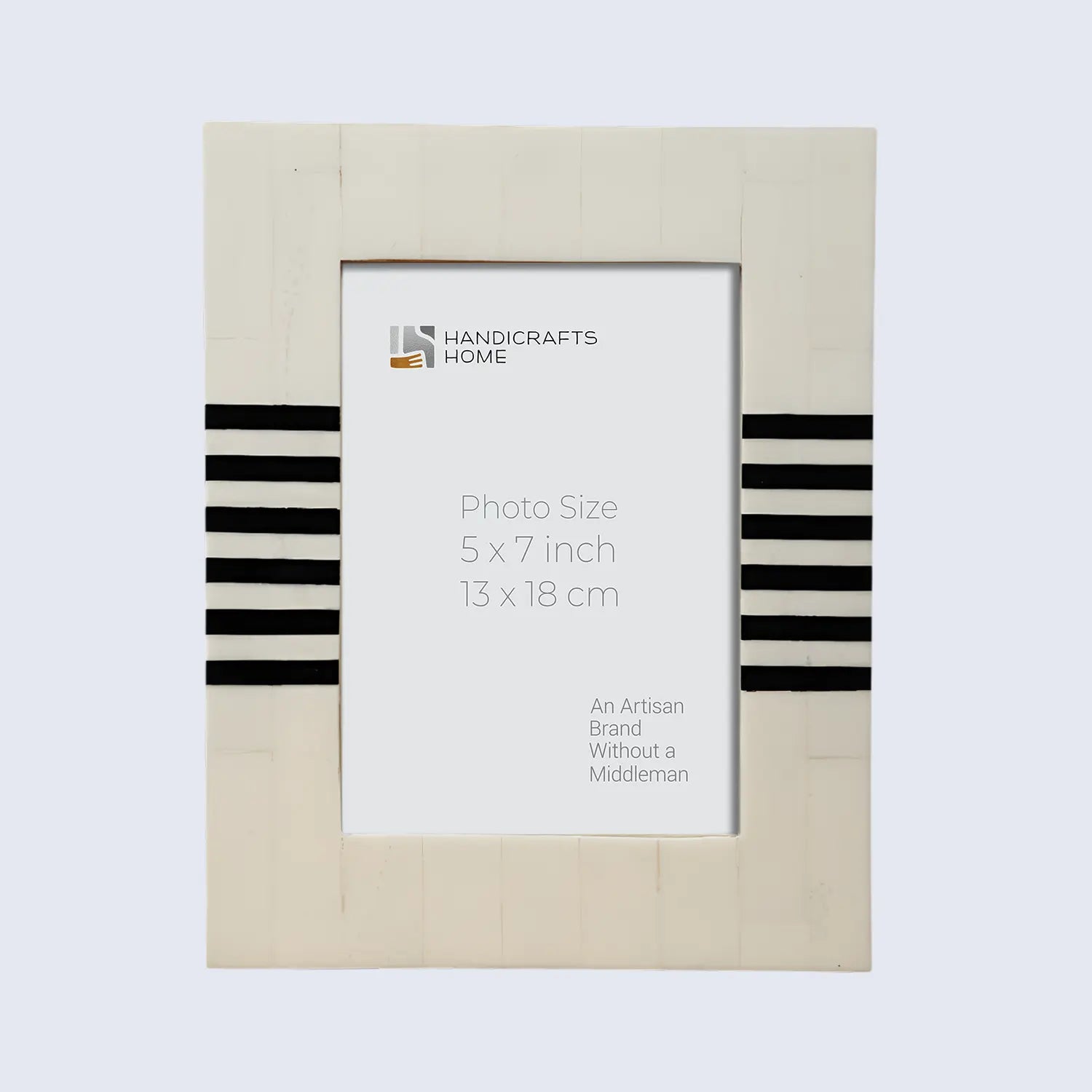 Picture Frames Contour Lado Pattern Resin Inlay Collection in 2 Sizes, Make to Order