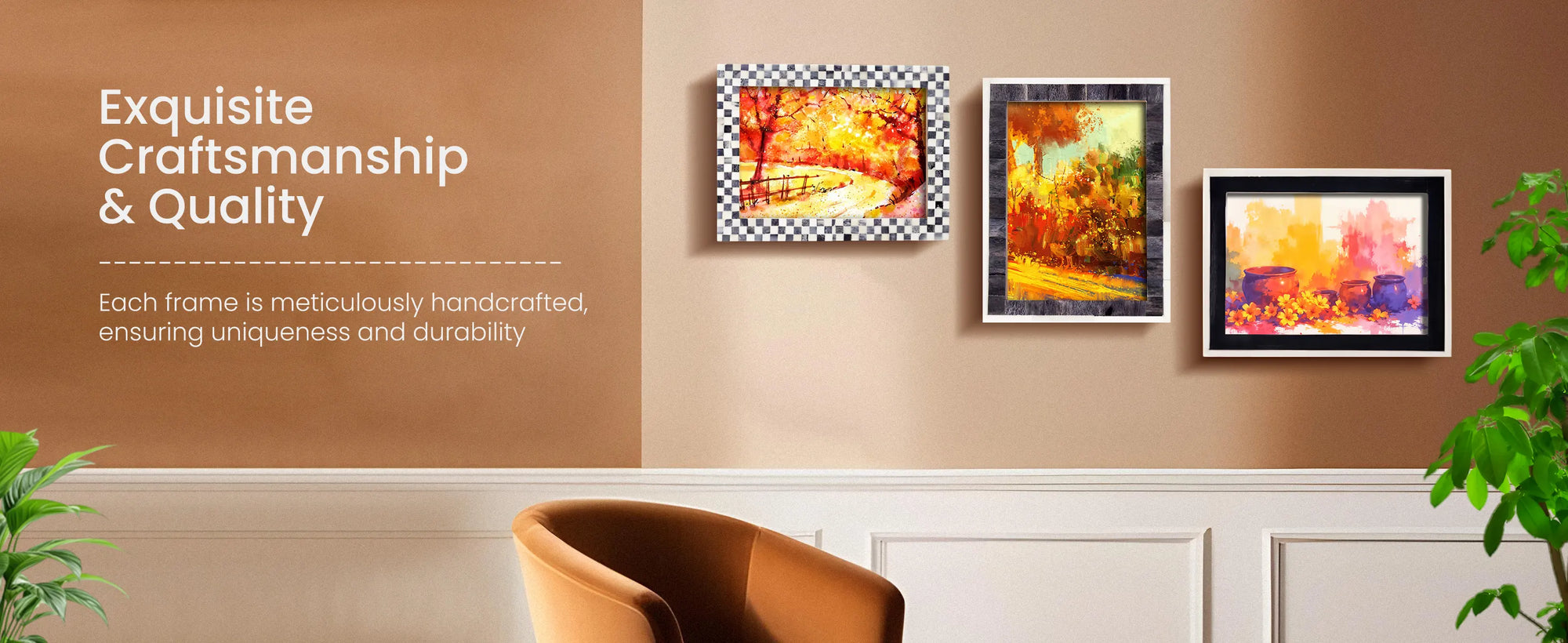 5x7 Picture Frames Combo Pack of 3- Jingle Bell Inspired Collection