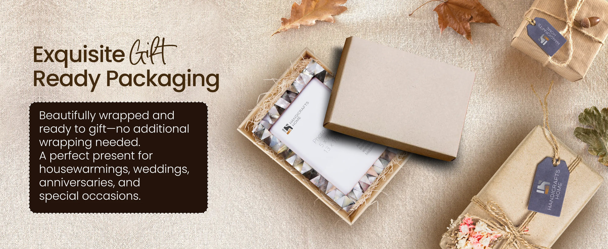 Picture Frames Pearlescent Ebony Pattern Mother of Pearl Collection in 3 Sizes