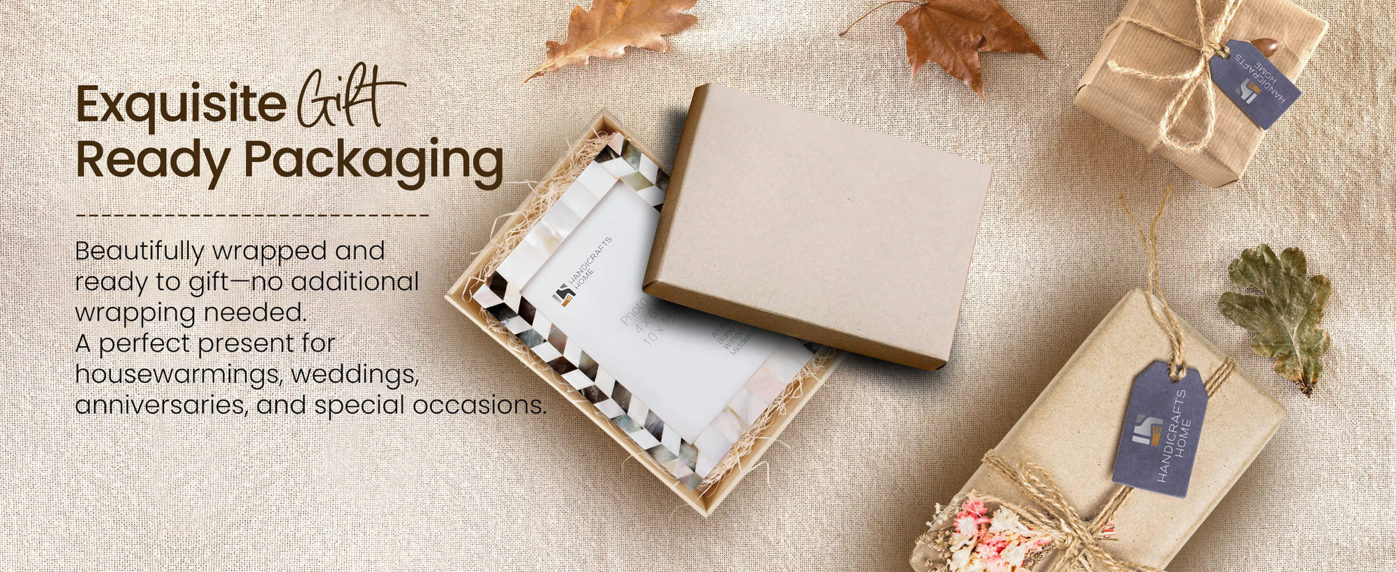 Picture Frames Pearlescent Barley Pattern Mother of Pearl Collection in 3 Sizes