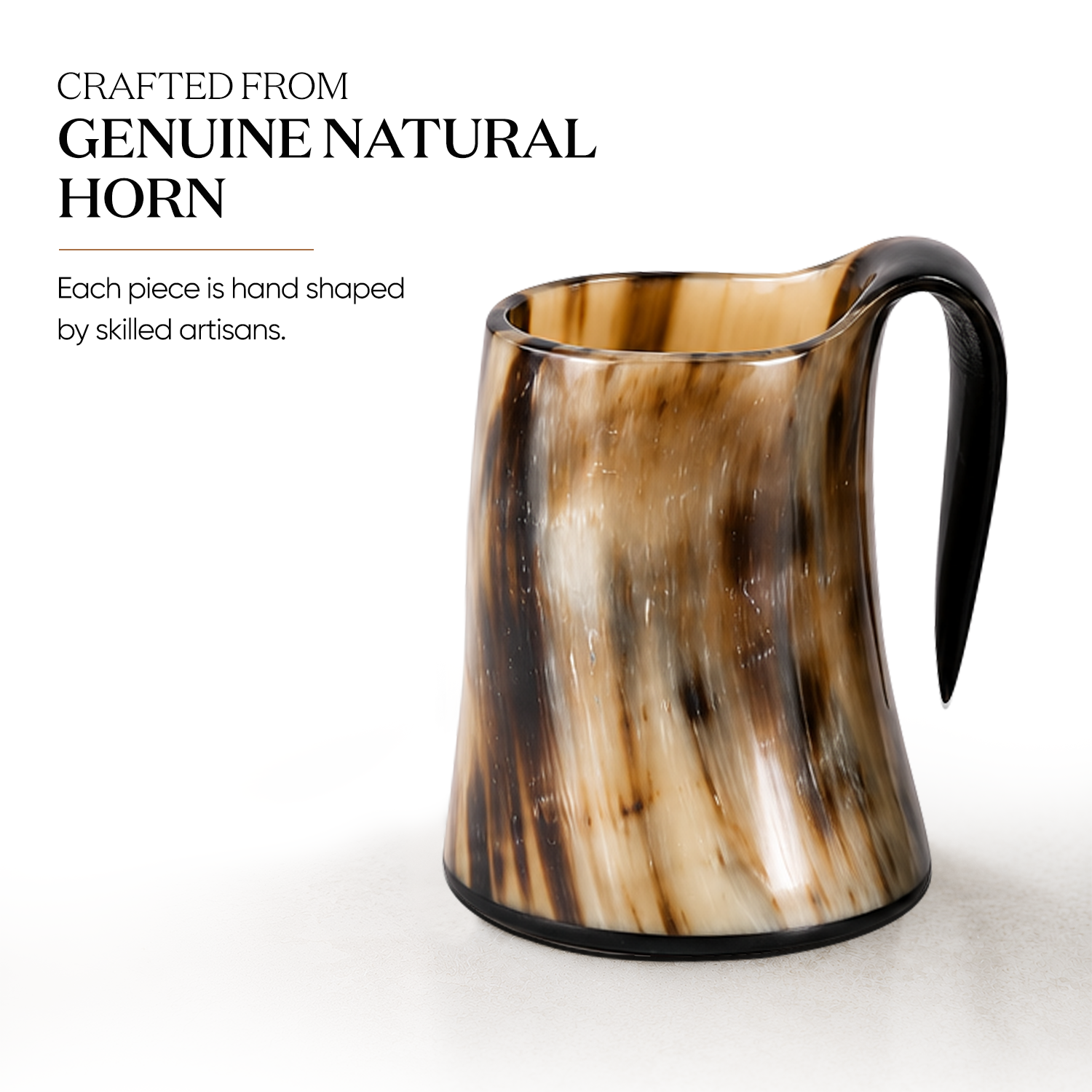 handmade Drinking horn whiskey shot glass set real ox horn shot glasses 5 oz  pack 2