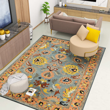 Premium Hand-Tufted Rug Made of 100% Wool | Handicrafts Home